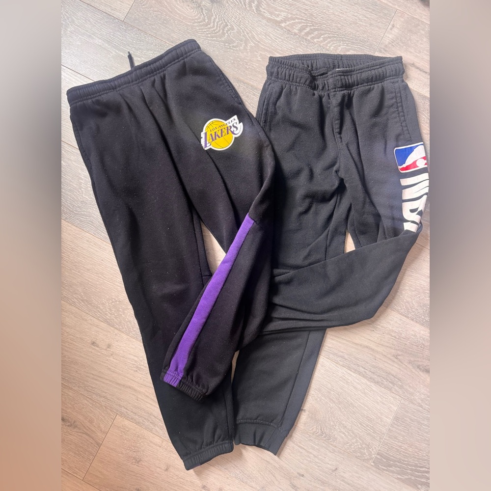 2 Pairs Of NBA Jogger Sweatpants - Lakers